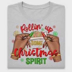 Rollin' Up Christmas Spirit DTF Transfer