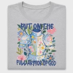Full Armor of God Floral DTF Transfer
