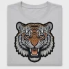 Rhinestone Tiger DTF Heat Transfer