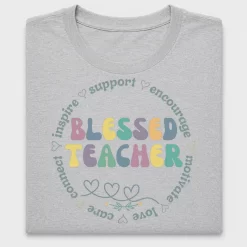 Blessed Teacher Colorful DTF Transfer