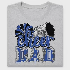 Cheer Dad Camo Megaphone DTF Transfer