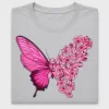 Breast Cancer Awareness Butterfly DTF Transfer