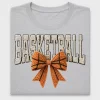 Basketball Bow Knit DTF Transfer