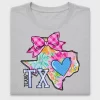 Floral Texas Heart DTF Transfer