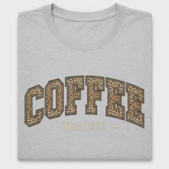 Coffee Weather Leopard DTF Transfer