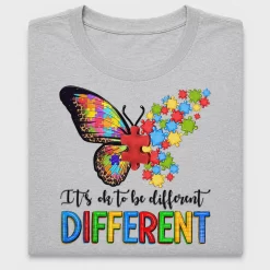 Autism Awareness Butterfly DTF Transfer