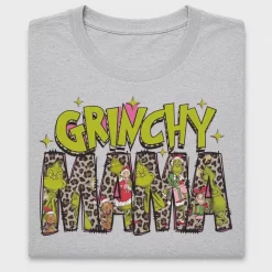 Grinchy Mama Leopard DTF Transfer