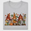 Fall Gnome DTF Transfer Design