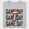 Game Day Football Lightning DTF Transfer