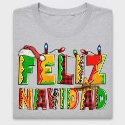 Feliz Navidad Mexican Christmas DTF Transfer