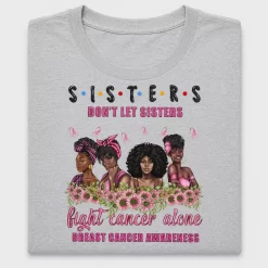 Sisters Breast Cancer Awareness DTF Transfer