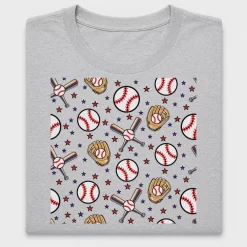 Baseball Themed DTF Transfer Design