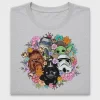 Floral Star Wars Characters DTF Transfer