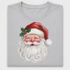 Retro Santa Face DTF Transfer
