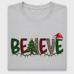 Believe Christmas DTF Transfer