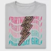 Birthday Girl Lightning Bolt DTF Transfer