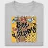 Bee Happy Motivational DTF Transfer