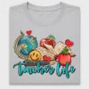 Teacher Life DTF Transfer Design