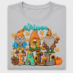 Welcome Fall Gnome DTF Transfer
