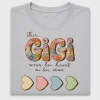 Boho Gigi Heart Floral DTF Transfer