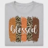Blessed Autumn Brush Strokes DTF Transfer