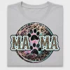 Mama Leopard Paw Print DTF Transfer