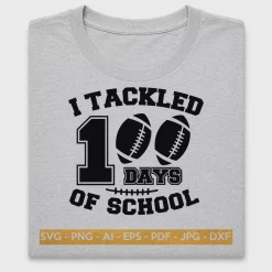 100 Days Tackled Football DTF Transfer