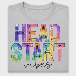 Head Start Vibes Tie Dye DTF Transfer