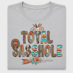 Western Sasshole Sarcasm DTF Transfer
