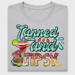 Tanned And Tipsy DTF Transfer