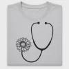 Nurse Stethoscope Sunflower DTF Transfer