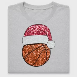 Christmas Basketball Santa Hat DTF Transfer