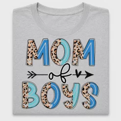 Mama of Boys Leopard DTF Transfer