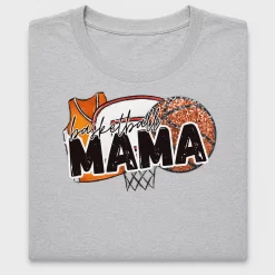 Basketball Mom Sequin DTF Transfer