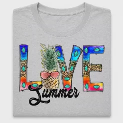 Love Summer Pineapple DTF Transfer