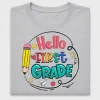 Hello First Grade DTF Transfer