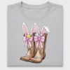 Easter Cowboy Boots DTF Transfer