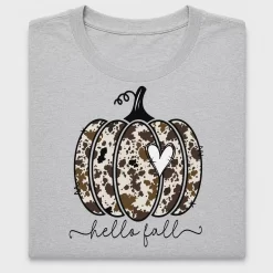 Cowhide Pumpkin DTF Transfer