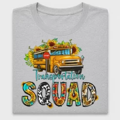 School Bus Squad DTF Transfer