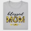 Blessed Mama Sunflower Leopard DTF Transfer