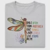Motivational Dragonfly DTF Transfer