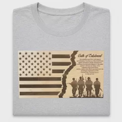 Military Oath Enlistment DTF Transfer