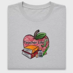 Teacher Life Apple DTF Transfer
