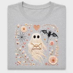 Boho Ghost Floral DTF Transfer