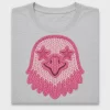 Pink Eagle Head DTF Transfer