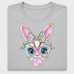 Glitter Easter Bunny DTF Transfer
