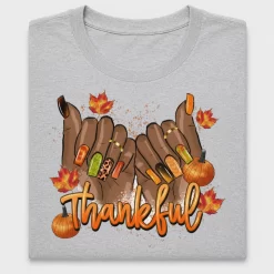 Thankful Nail Tech Hands DTF Transfer