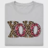 Leopard Print XOXO DTF Transfer