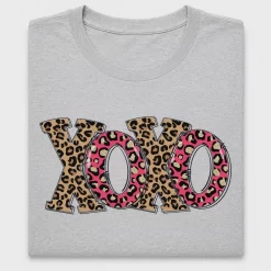 Leopard Print XOXO DTF Transfer