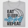 Eat Sleep Volleyball Repeat DTF Transfer